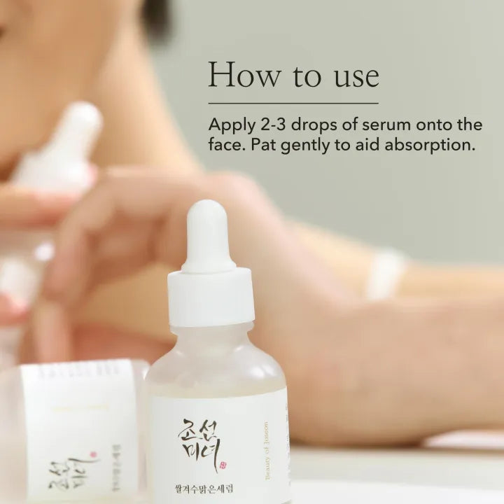 Sérum Glow Deep BEAUTY OF JOSEON : Riz + Arbutine 30 ml