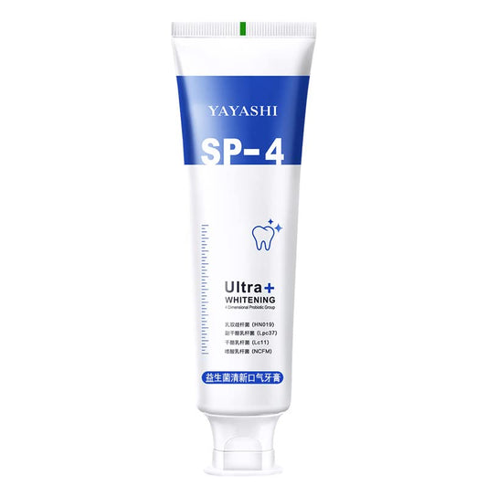 YAYASHI Probiotic Whitening Toothpaste - Stain Removal & Gum Protection for Fresh Breath