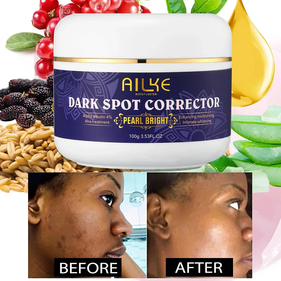 Soin blanchissant pour la peau au double glutathion AILKE