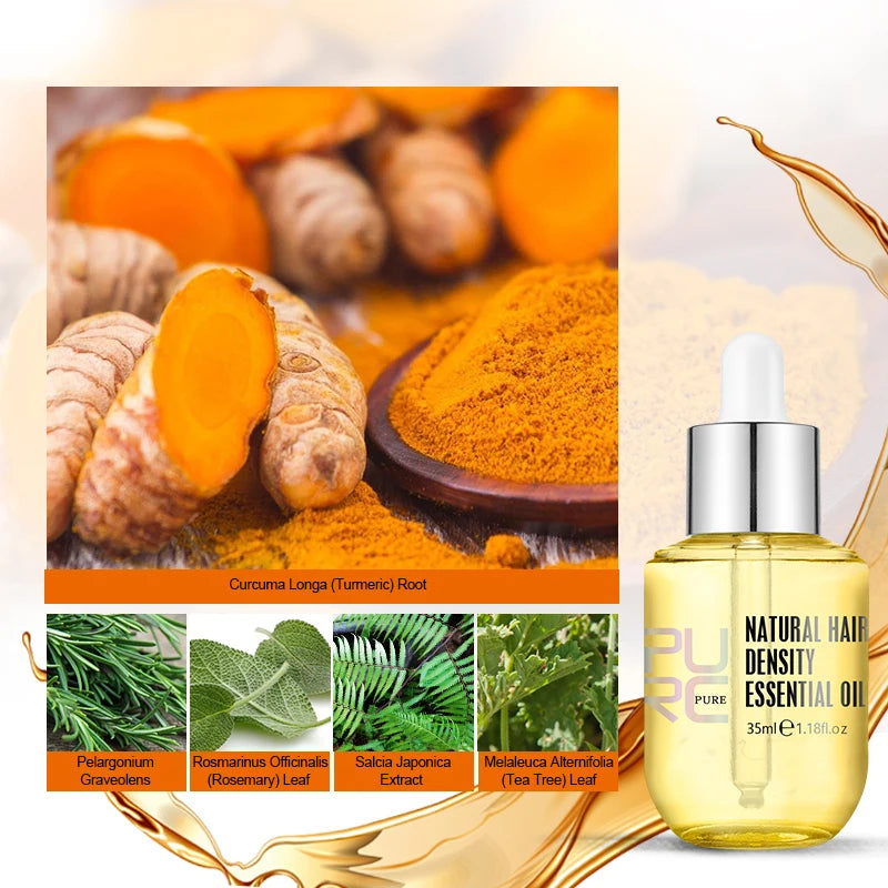 Sérum de traitement pour cheveux et cuir chevelu PURC