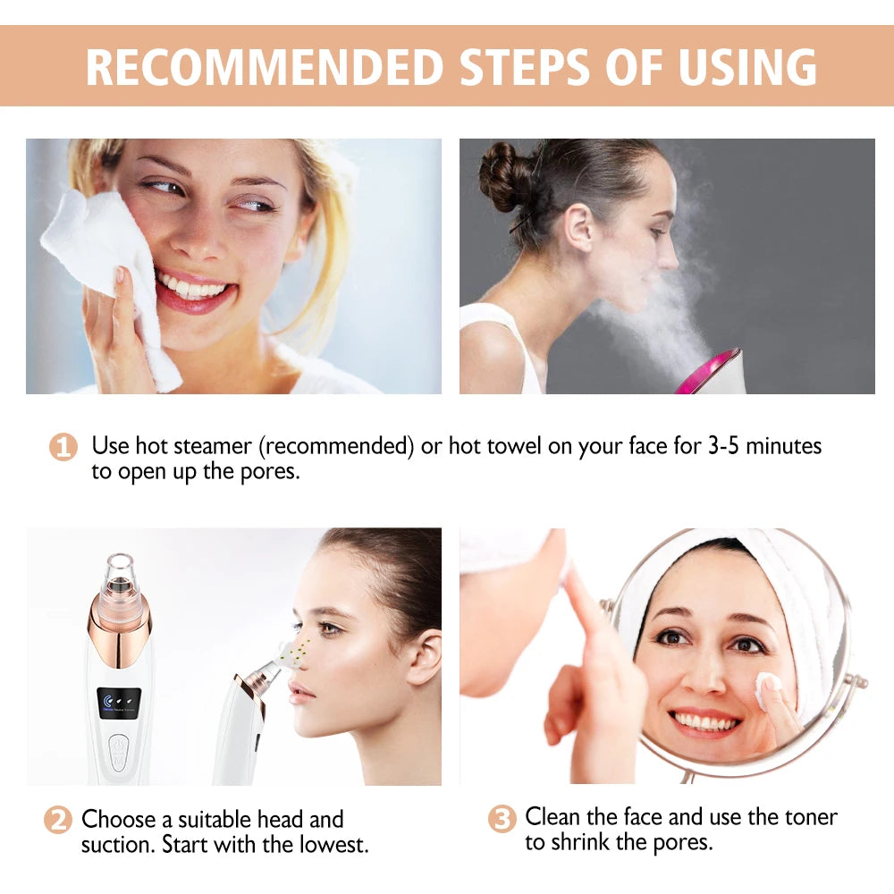 HAILI CARE Electric Blackhead Remover Vacuum