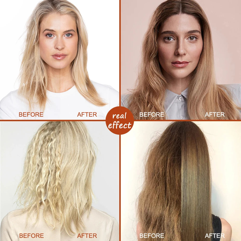 PURC Anti Dry Frizz Damage Soft Shiny Argan Oil Repair Keratin Treatment Hair Mask 60/120 ml