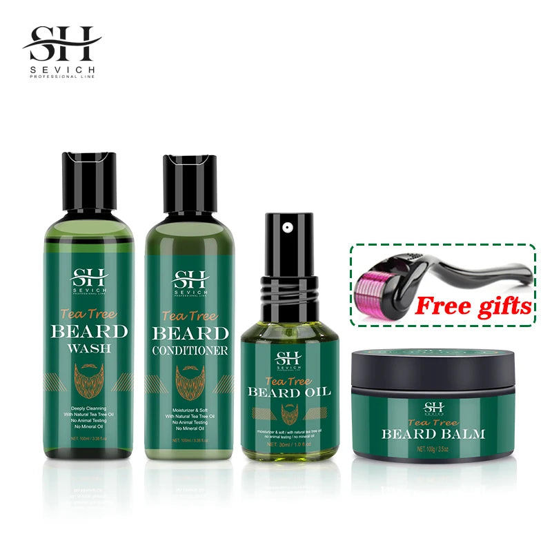 Kit de pousse de barbe SEVICH pour hommes