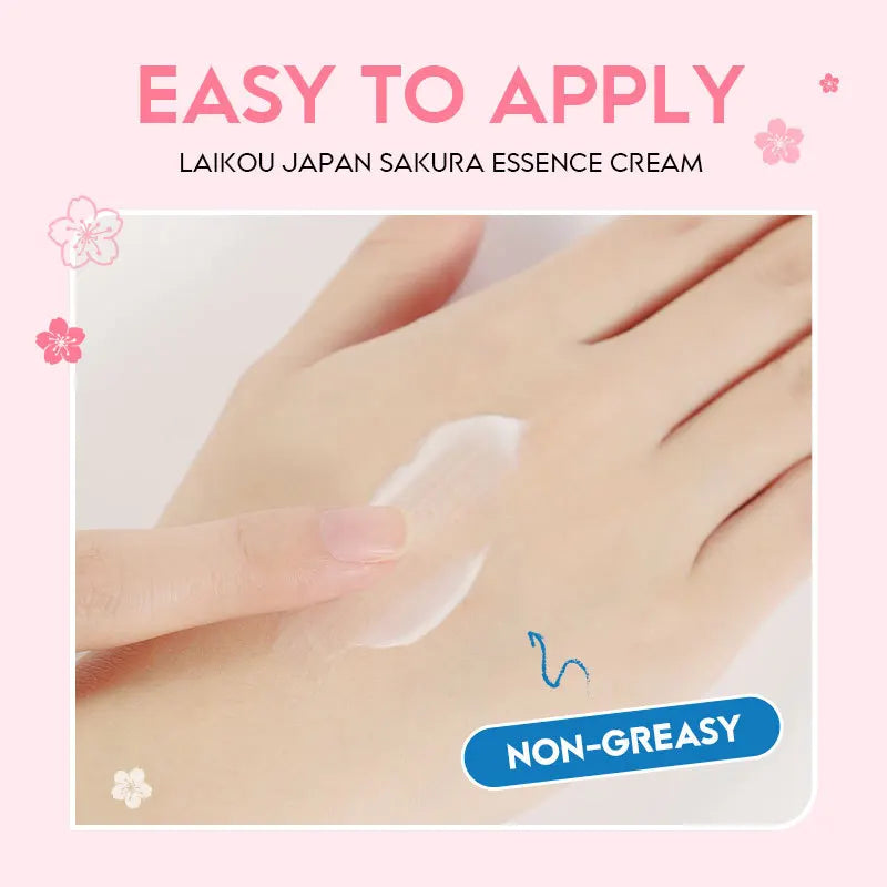 Crème visage à l'essence de cerisier du Japon LAIKOU