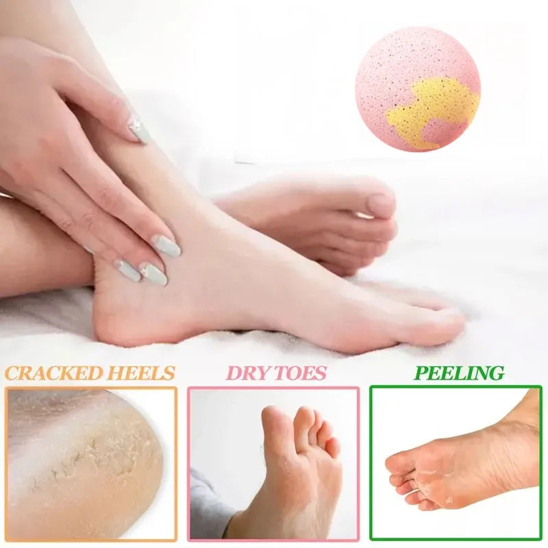 XIMONTH Nourishing Foot Spa Bath Bombs 6pcs Set