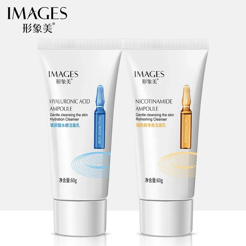 IMAGES Hyaluronic Acid & Niacinamide Rich Foaming Facial Cleanser