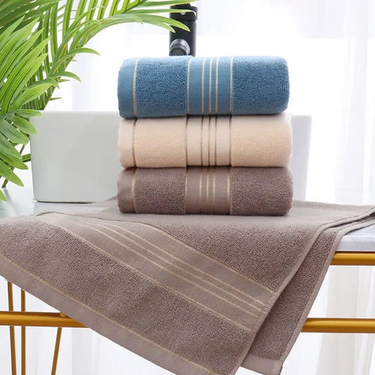 Lot de 2 serviettes de bain multi-usages, douces et absorbantes, à absorption d'eau accrue