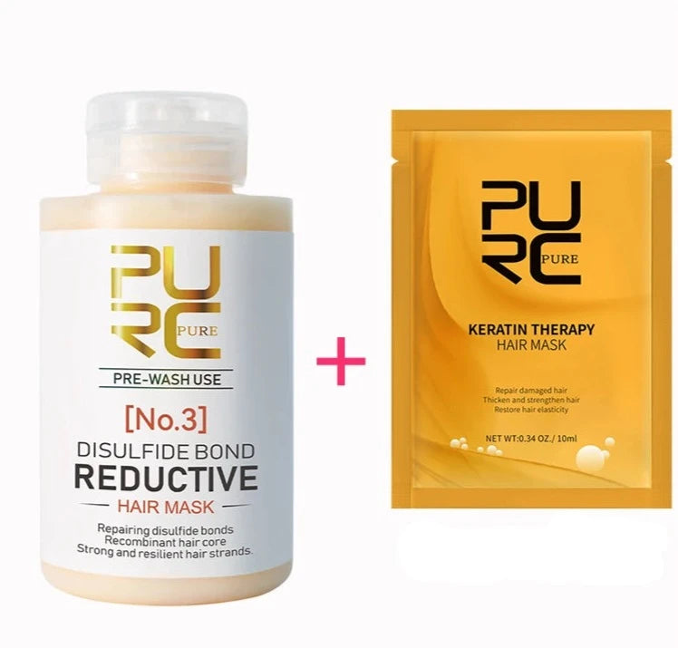 PURC Smoothing Straightening Disulfide Bond Keratin Damage Repair Hair Treatment Mask