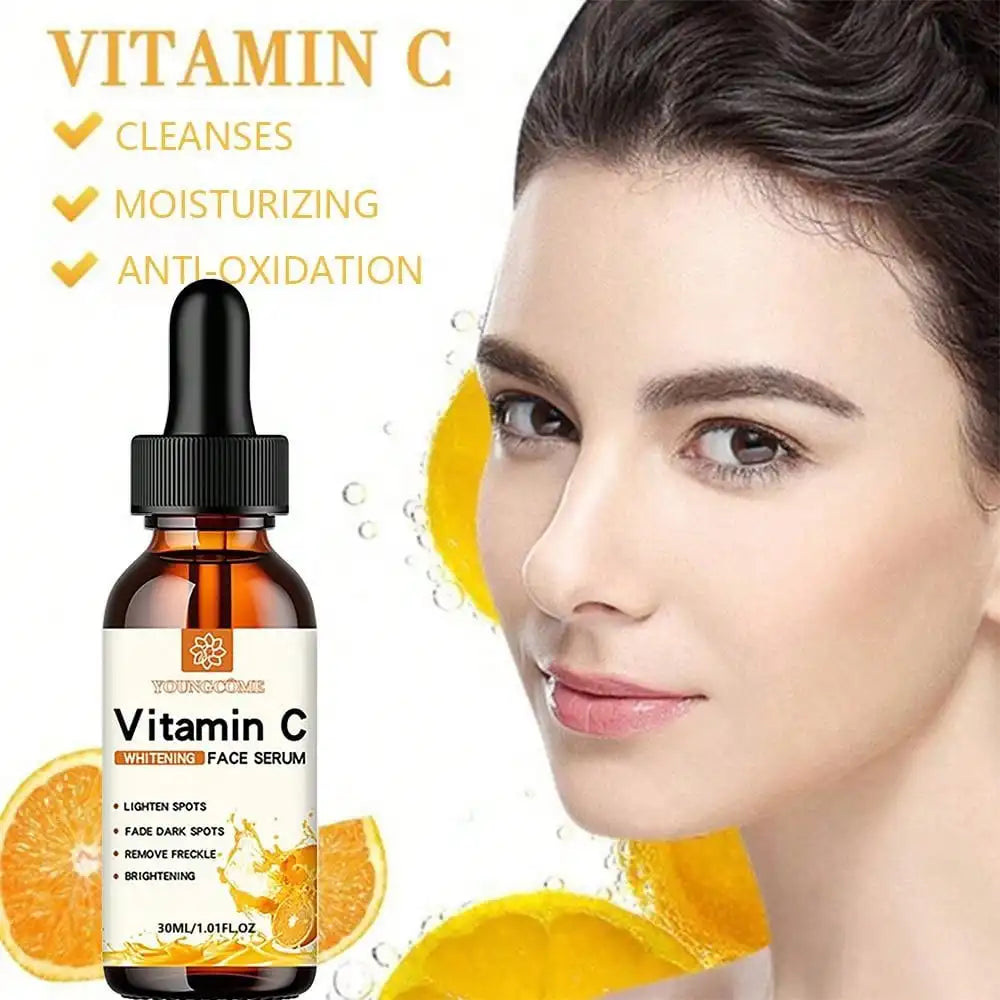 YOUNGCOME Vitamin C Hyaluronic Acid Dark Spot Remover Moist Repair Anti Ageing Face Essence 30 ml