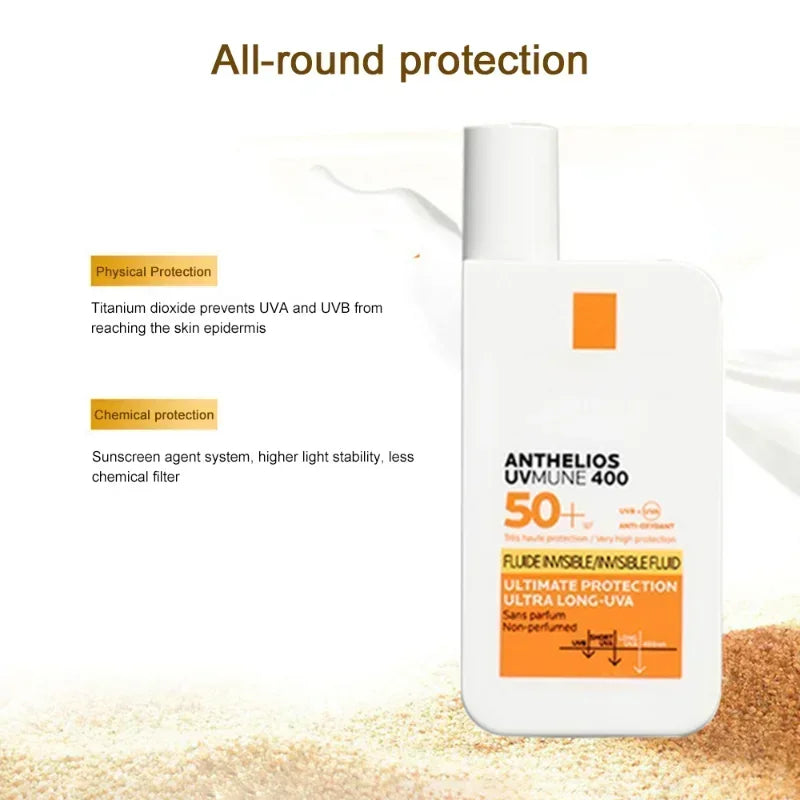 OUHOE Ultra SPF50+ Waterproof Sunscreen for Anti-Shine & Anti-Imperfection (50g)