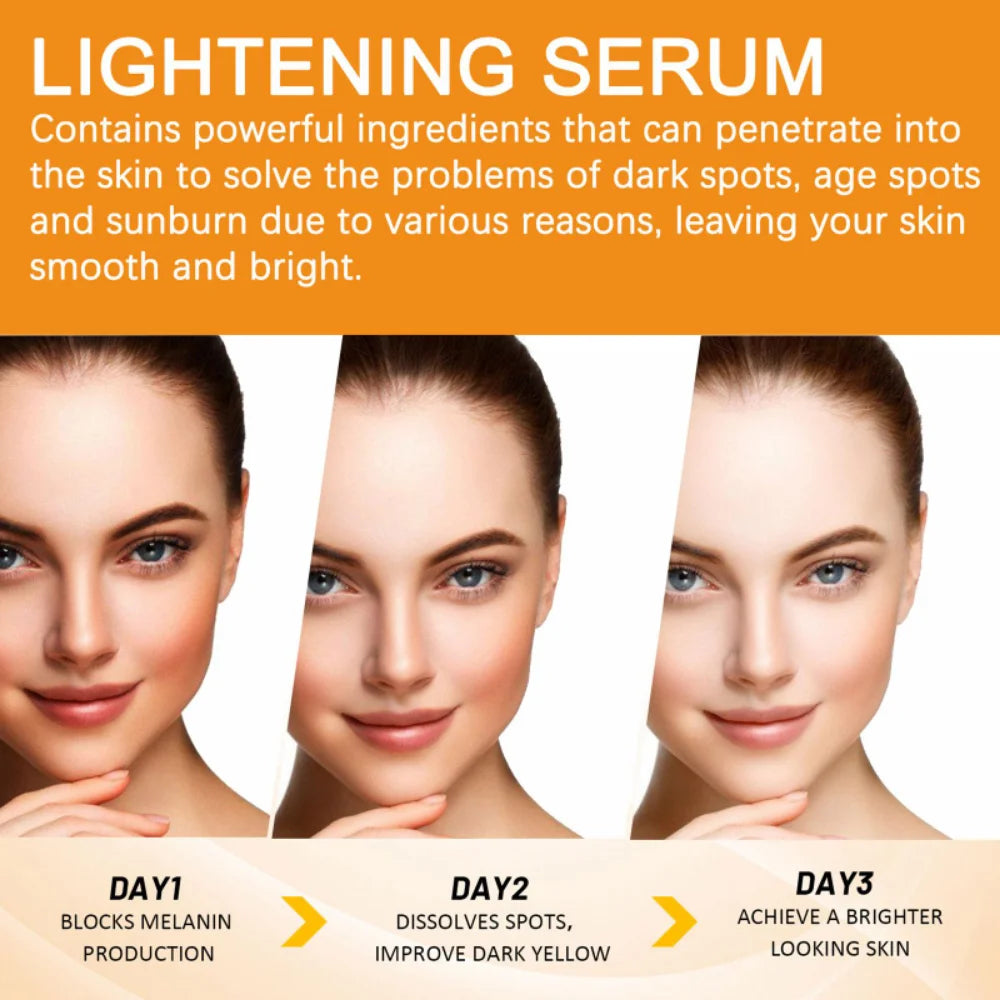 Essence éclaircissante pour le visage à la vitamine C et à l'acide hyaluronique WEST & MONTH