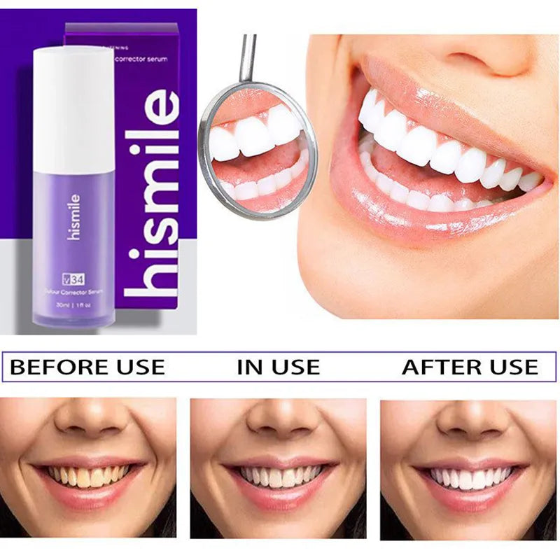 LANTHOME Teeth Whitening Mousse/Foam/Toothpaste