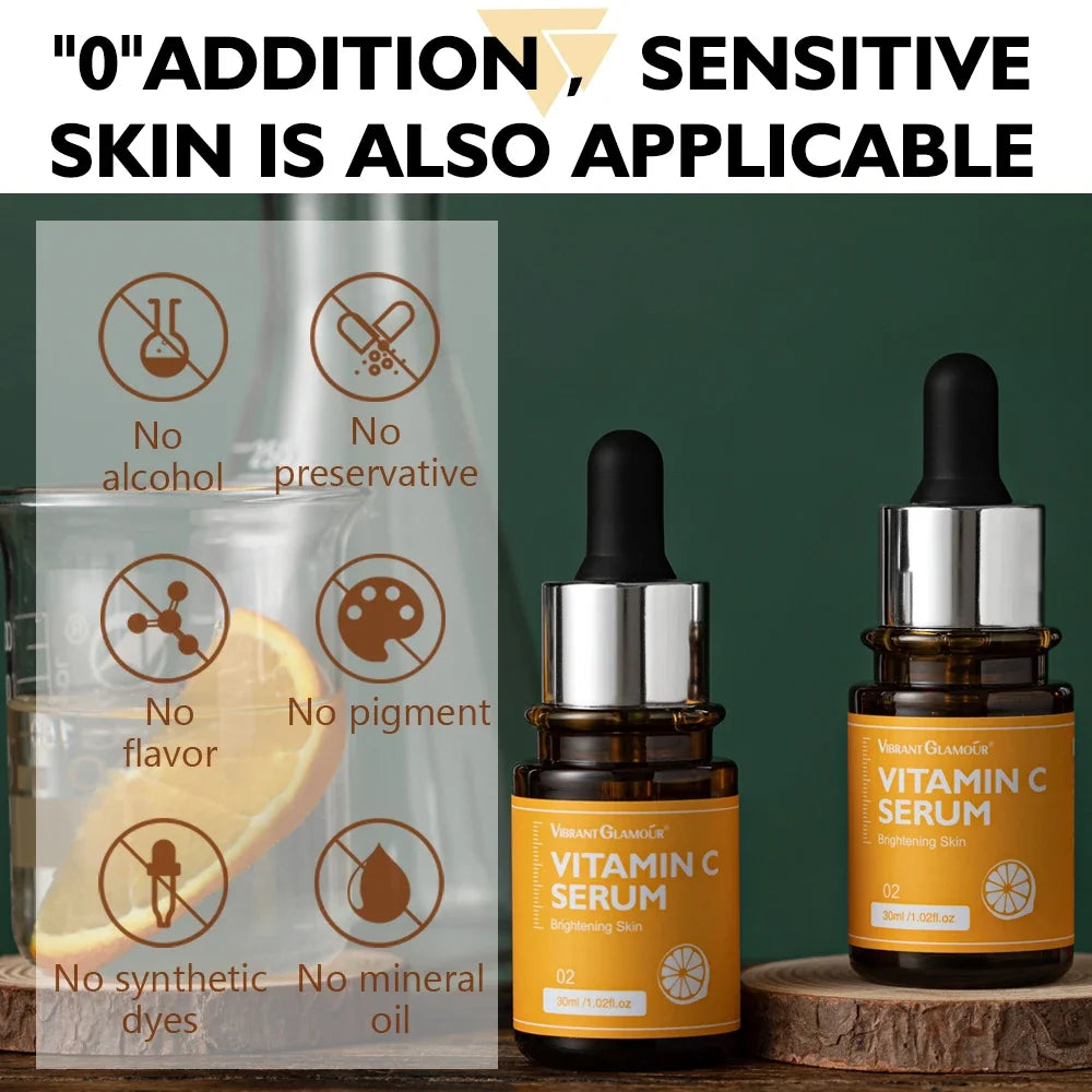 Coffret de soins de la peau à la vitamine C VIBRANT GLAMOUR