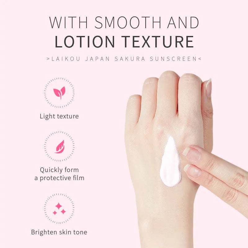 Crème solaire LAIKOU Sakura SPF 50