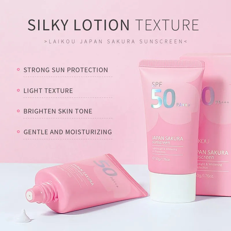 Crème solaire LAIKOU Sakura SPF 50