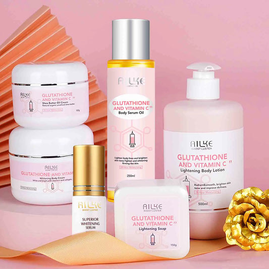 Coffret de soins du visage éclaircissants et tonifiants AILKE
