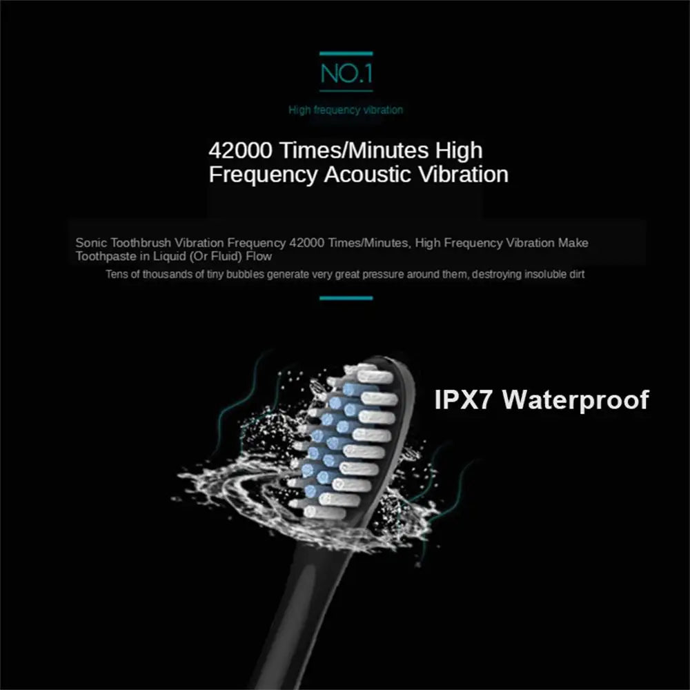 Sonic Electric Toothbrush IPX7