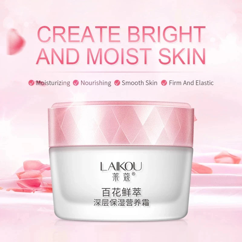 LAIKOU Hyaluronic Acid Face Cream - Tender Moisturizing and Brightening Care