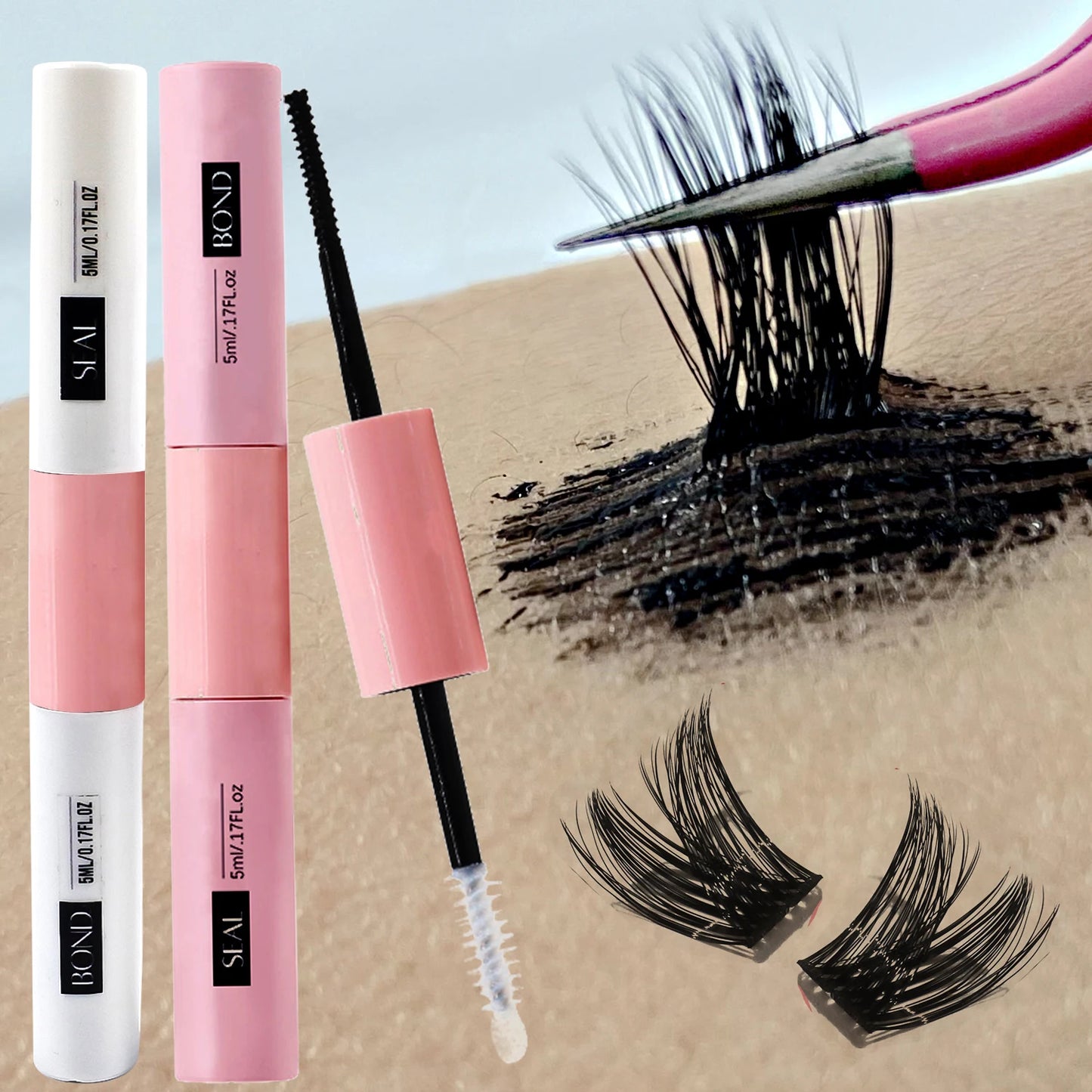 Colle et scellement de cils 2 en 1 RED SIREN