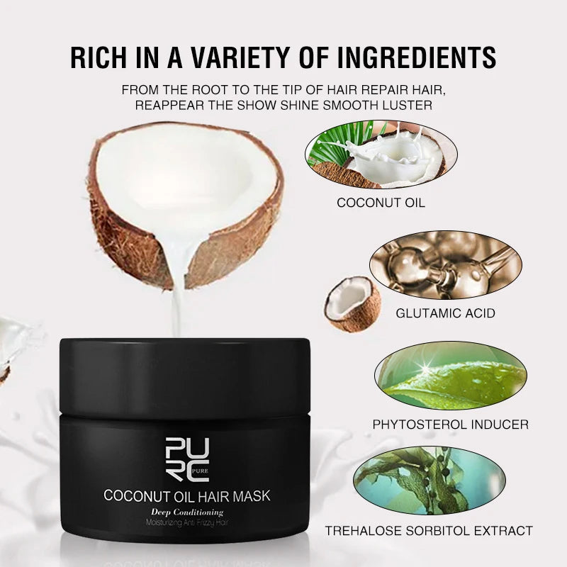 PURC Coconut Oil Hair Mask