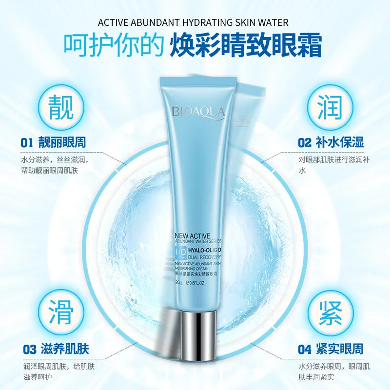 BIOAQUA Eye Cream – Firming & Hydrating Formula (20g)