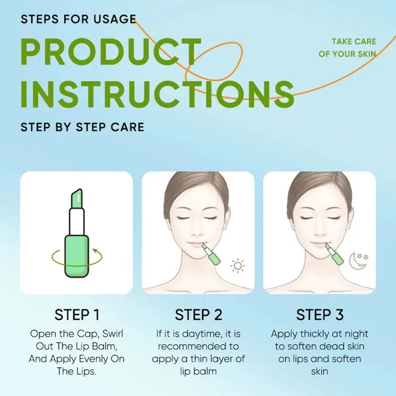 SADOER Aloe Lip Balm – Nourishing, Moisturizing & Lip Repair Stick