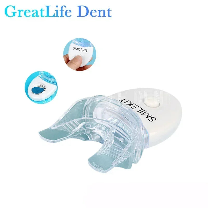 GREATLIFE DENT Small Blue Light Teeth Whitening Kit