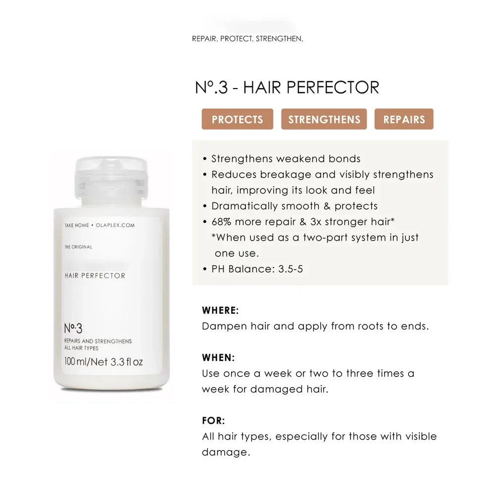 Huile de liaison capillaire OLAPLEX n° 1-7