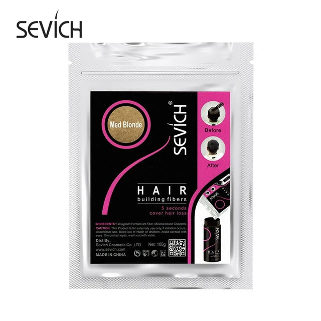 Poudre de fibre capillaire à la kératine SEVICH