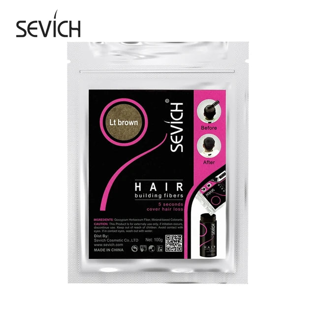 Poudre de fibre capillaire à la kératine SEVICH