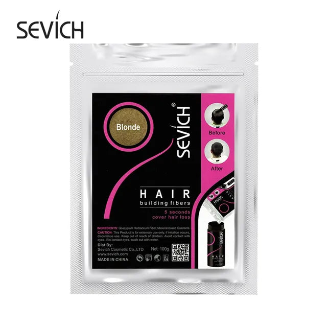 Poudre de fibre capillaire à la kératine SEVICH