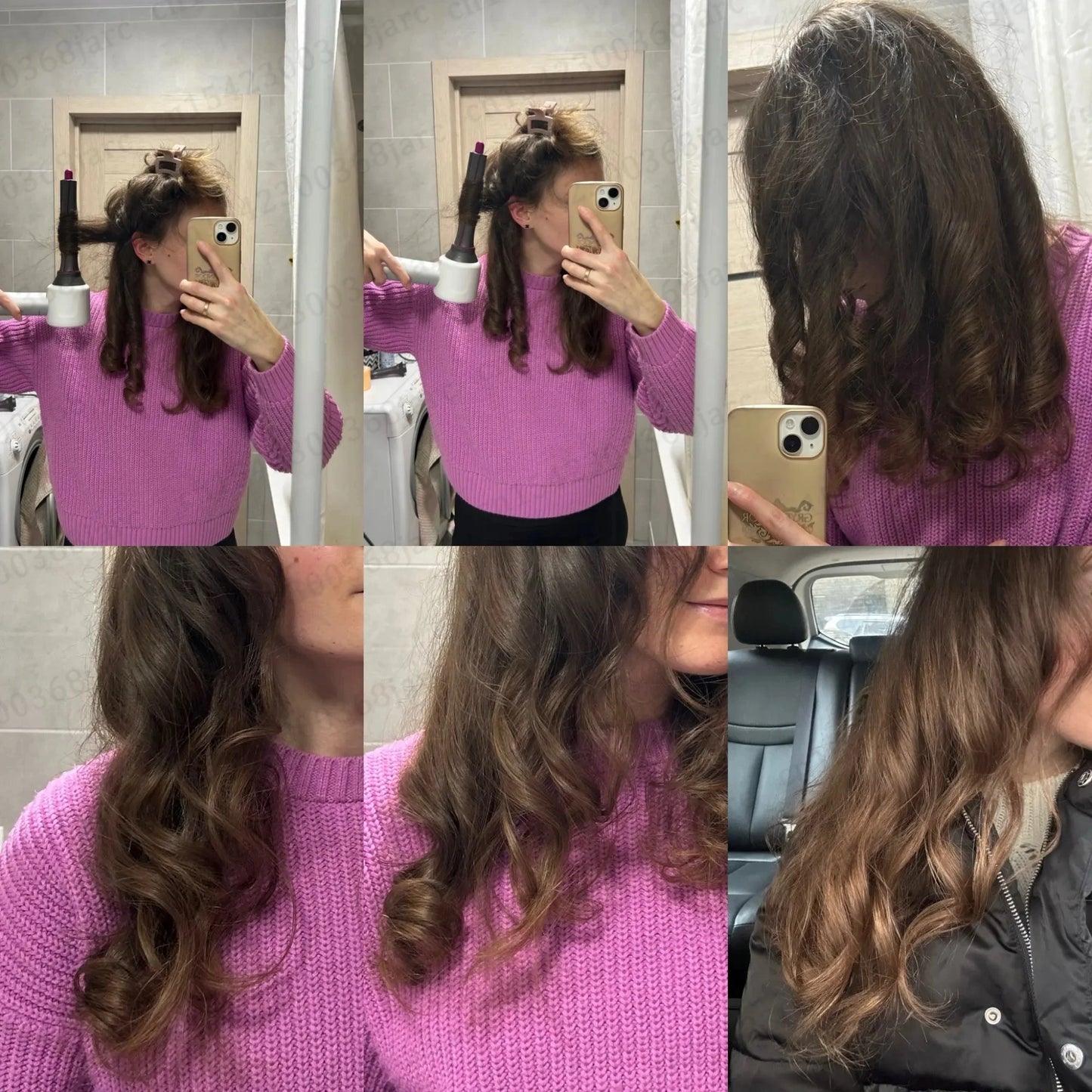 Sèche-cheveux professionnel avec technologie à ions négatifs