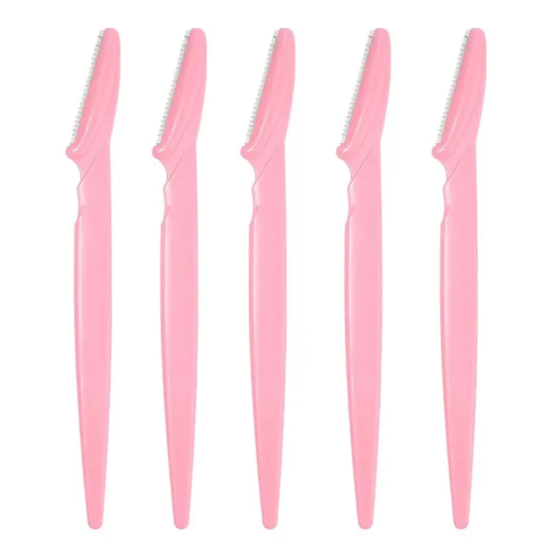 Ensemble de 5 tondeuses à sourcils en acier inoxydable