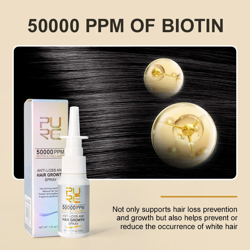 PURC Biotin Hair Growth Spray