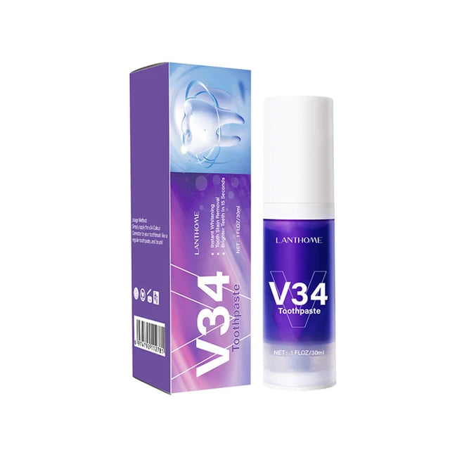 LANTHOME Teeth Whitening Mousse/Foam/Toothpaste