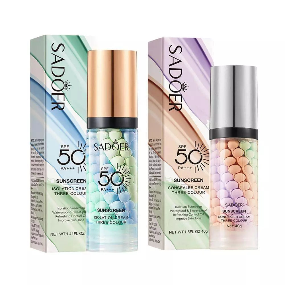 SADOER Moisturizing Sunscreen SPF 50+ Face Primer