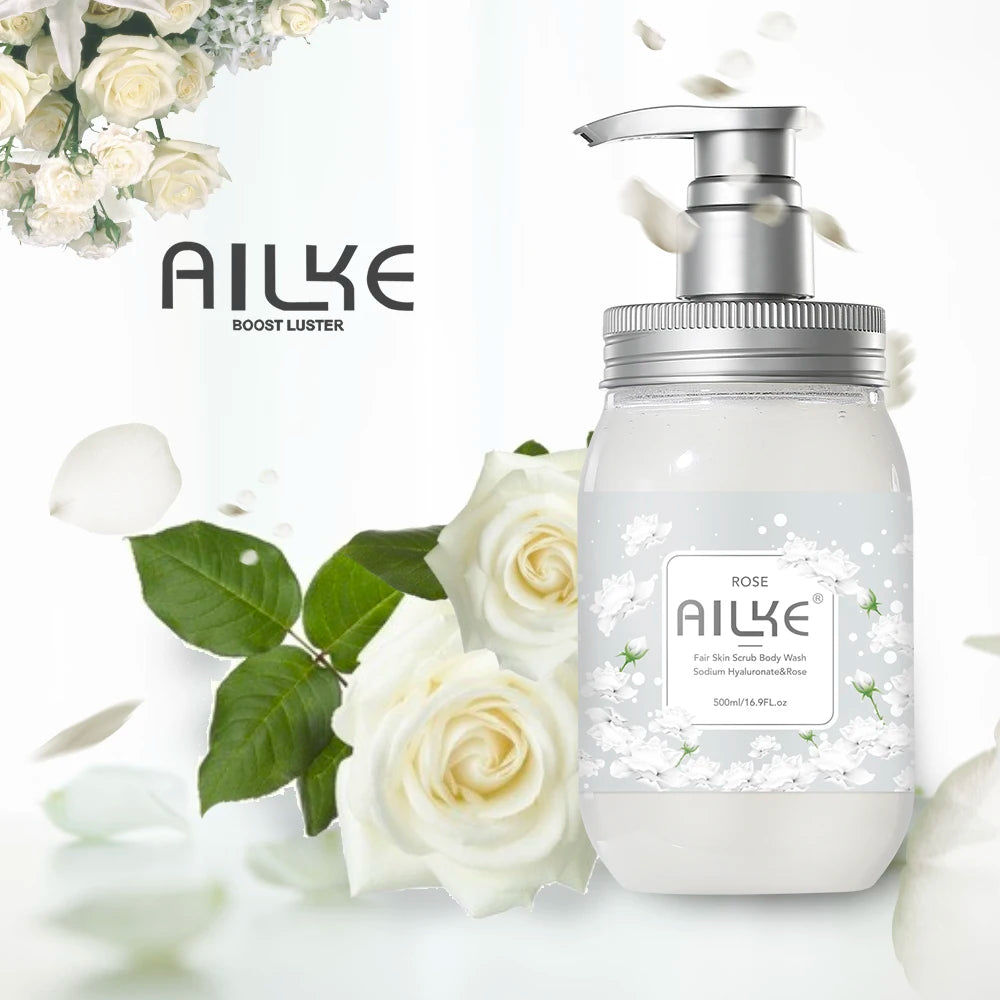 AILKE Natural Flavor Cleaning & Brightening Shower Gel 500ml