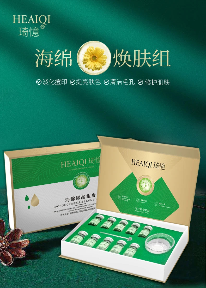 HEAIQI Natural Seaweed Facial Serum for Clear, Bright Skin