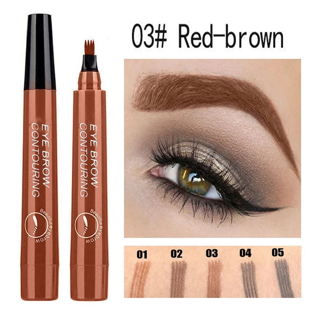 SUAKE Natural Look Anti-Smudge Liquid Eyebrow Pencil 5 Colors