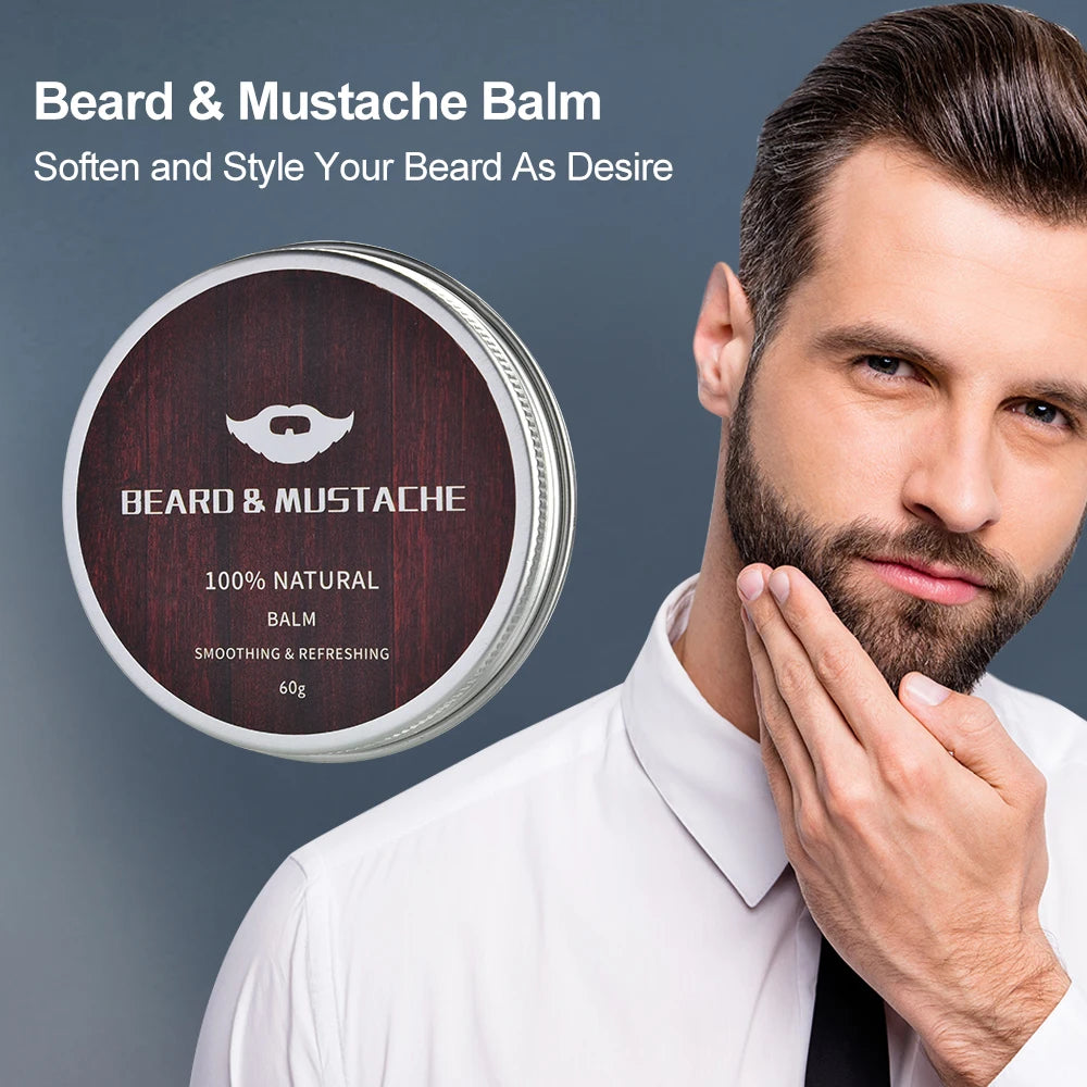 MOAJAZA Men Beard Hair Growth Enhancer Kit