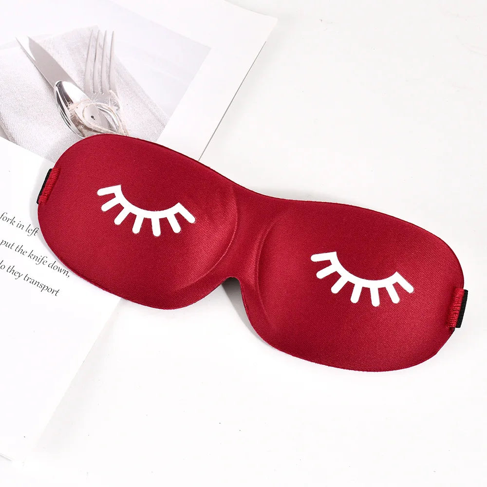 3D Sleep Mask with Eyelash-Friendly Design