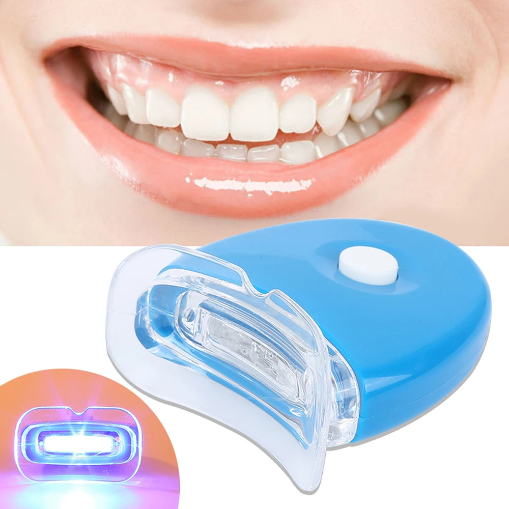 Tragbares Mini-LED-Blaulicht Smart Teeth Bleichmittel Whitening Beauty Health Tool