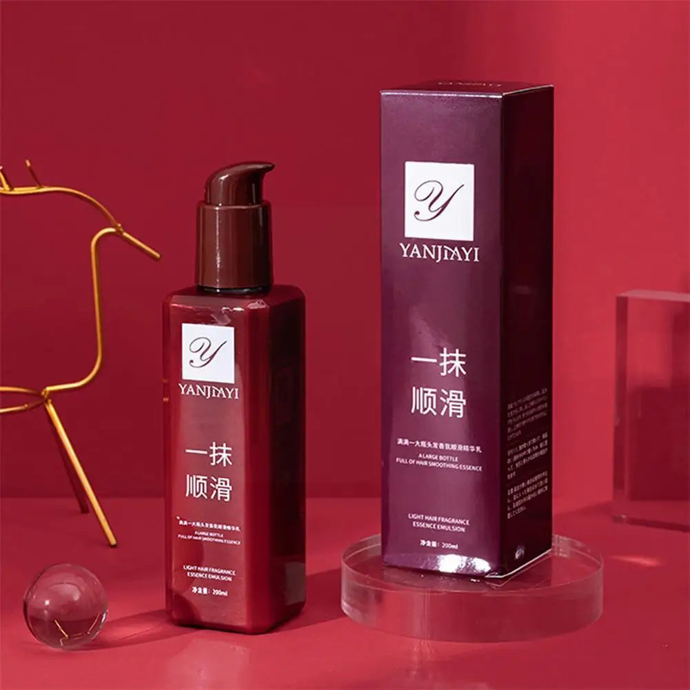 YANJIAYI Nourishing Smoothening Perfume Leave-in Hair Essence Conditioner 200 ml
