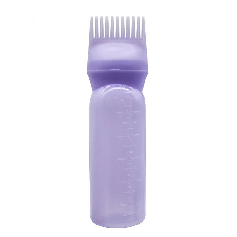 3-in-1 Hair Dye Applicator Brush Bottle - Multi-Functional Hair Coloring Tool