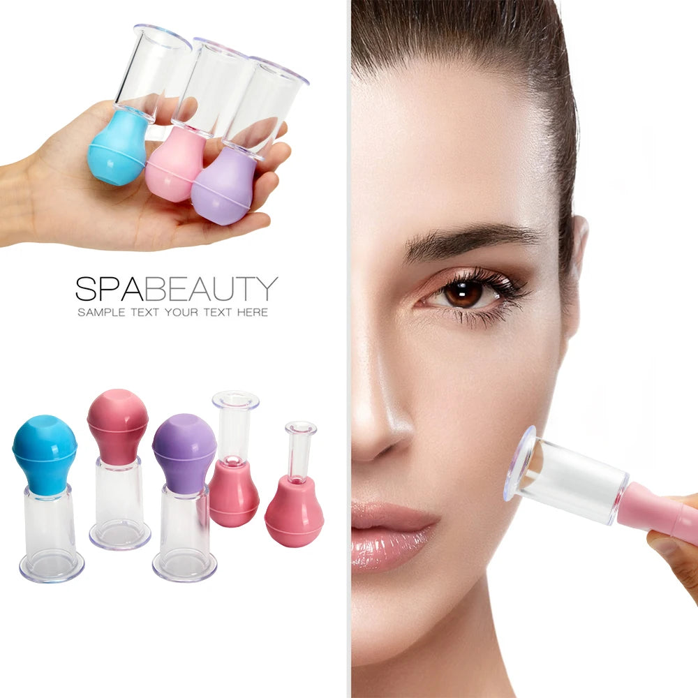 MERALL Facial and Body Massage Cupping Set - Anti-Cellulite Vacuum Therapy