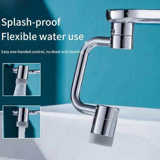 1080 Degree Rotating Faucet Extender with Splash-Proof Filter