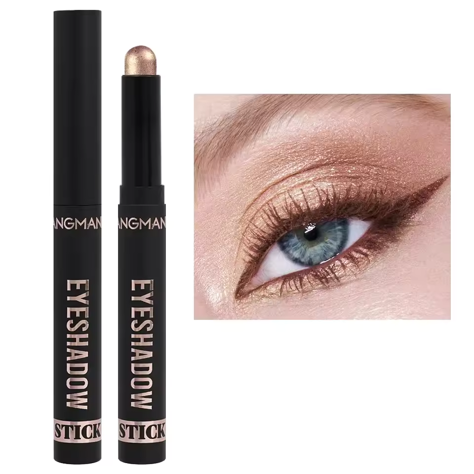 LANGMAN Pearlescent Waterproof Glitter Shimmer Pigment Eye Shadow Liner Stick