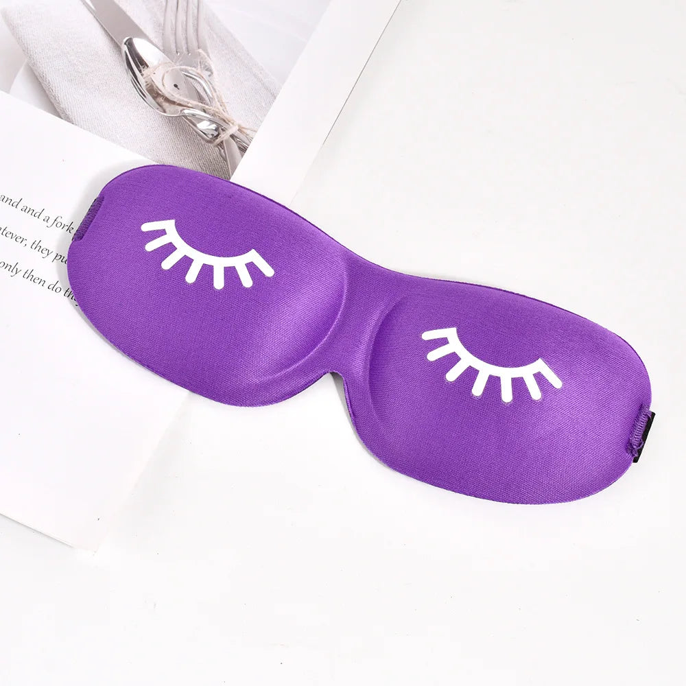 3D Sleep Mask with Eyelash-Friendly Design