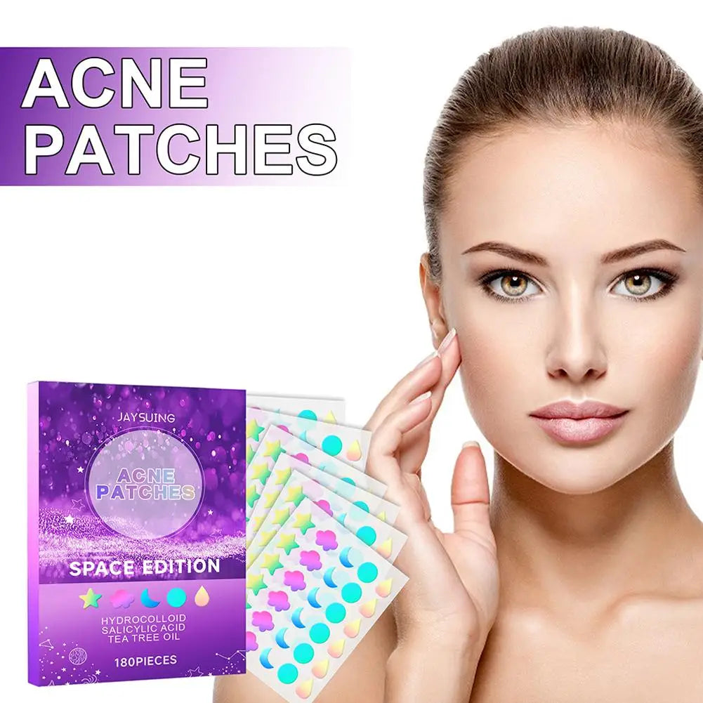 PANSLY Star Pimple Patches with Salicylic Acid & Tea Tree Oil (180 patches)