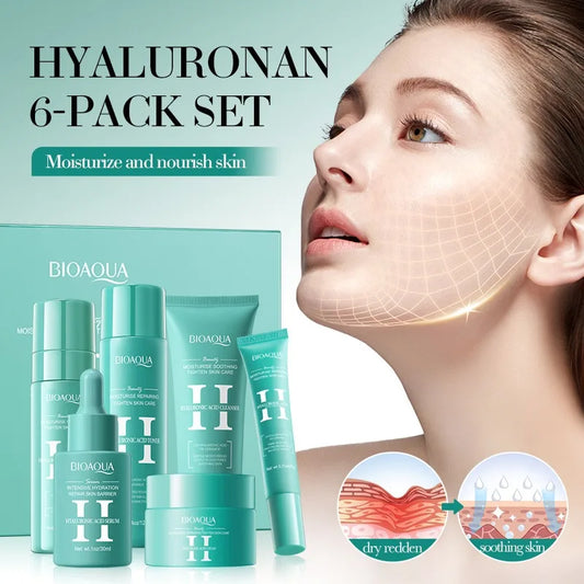 Coffret de soins de la peau à l'acide hyaluronique BIOAQUA